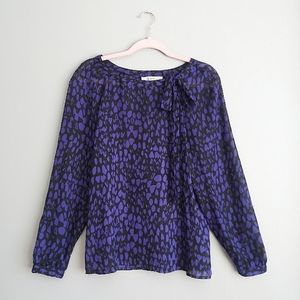 LOFT Bow Blouse